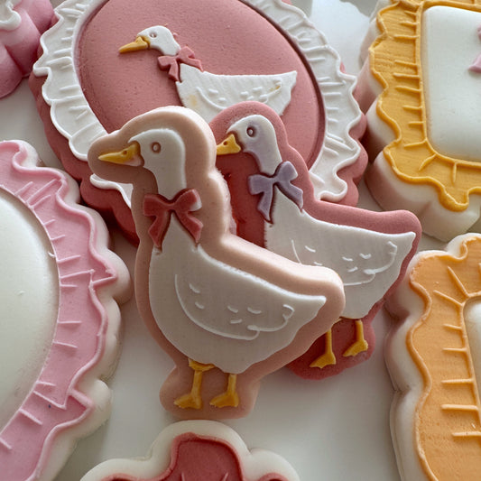 Mini Goose Cookie Stamp & Cutter