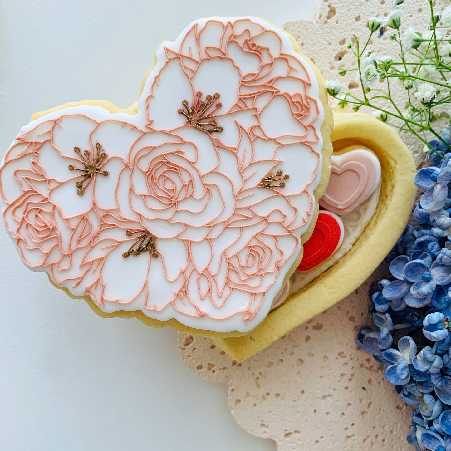 Love Heart Cookie Box Set