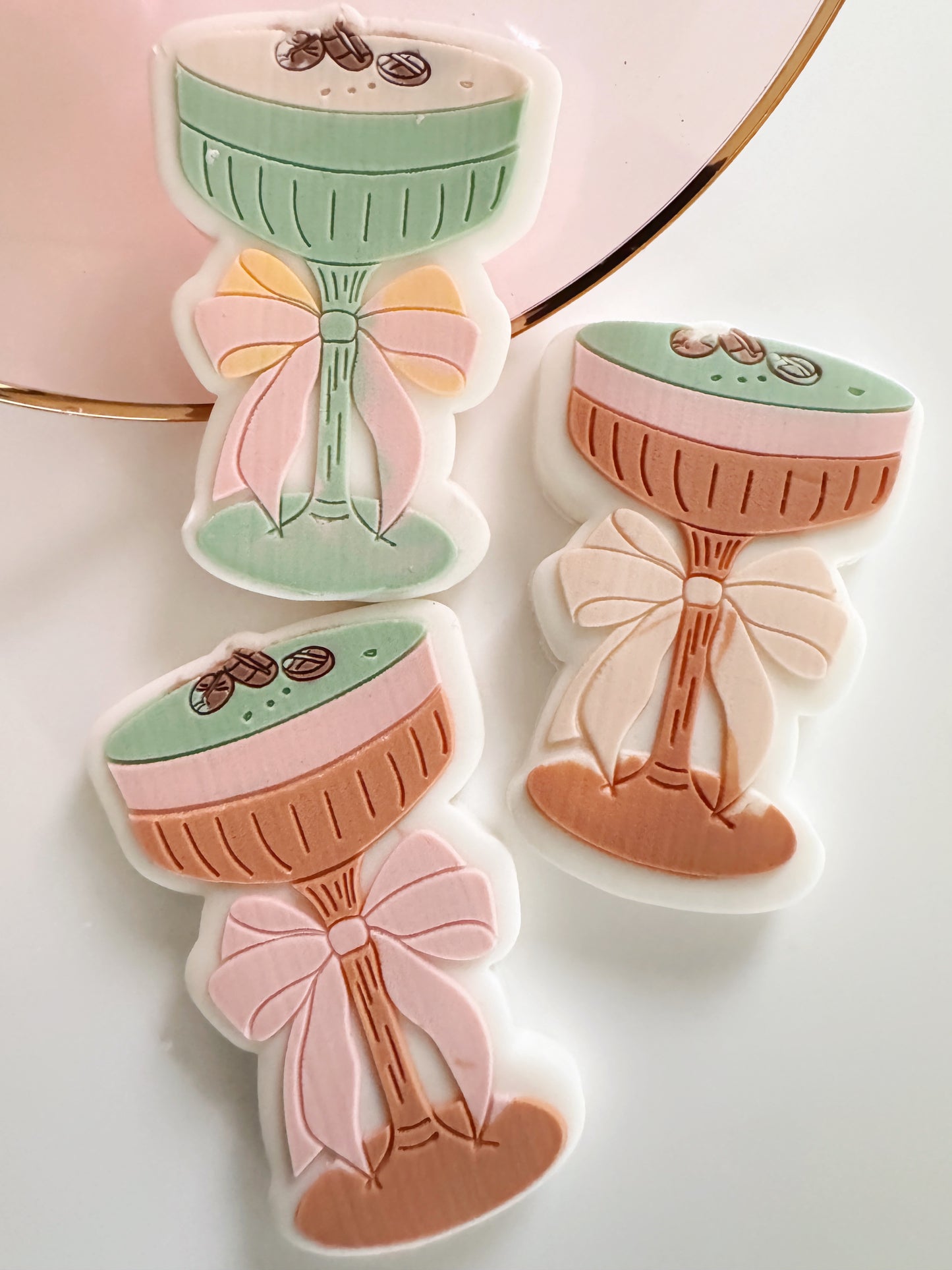Espresso Martini Cookie Stamp & Cutter
