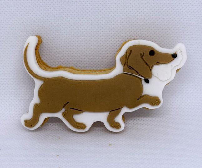 Hairy Maclary Schnitzel Von Krumm Cookie Stamp & Cutter