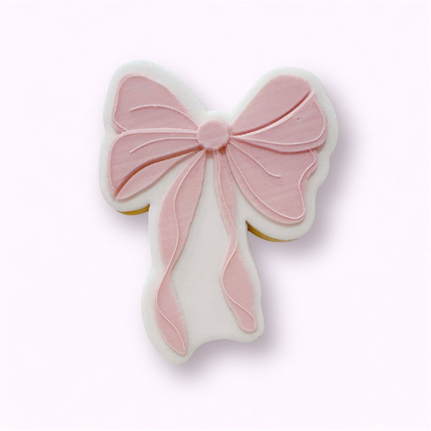 Flowy Bow Cookie Stamp & Cutter