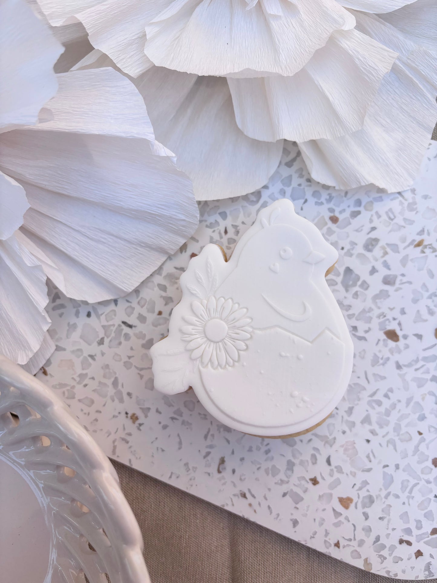 Hatching Chick Cookie Stamp and Cutter