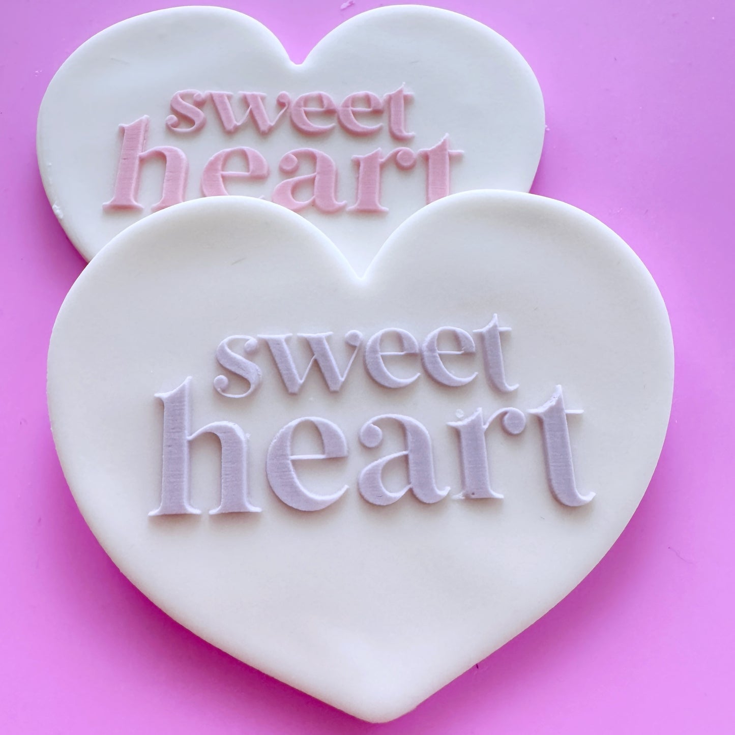 Sweet Heart Cookie Stamp