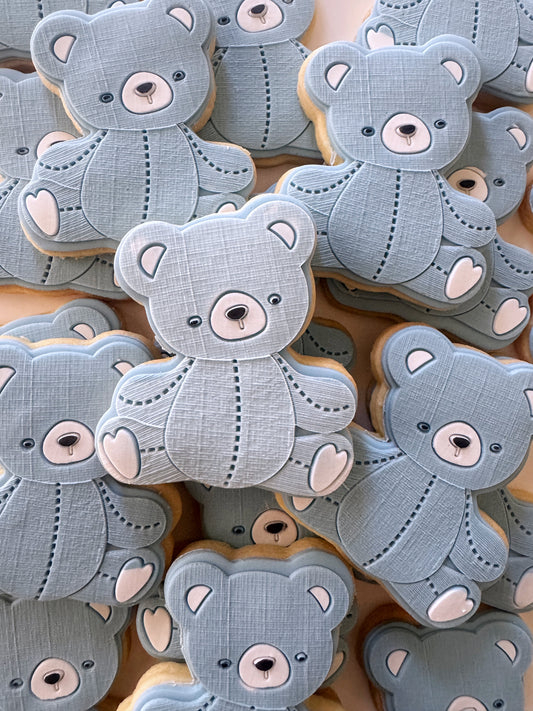 Albie Bear Cookie Stamp & Cutter