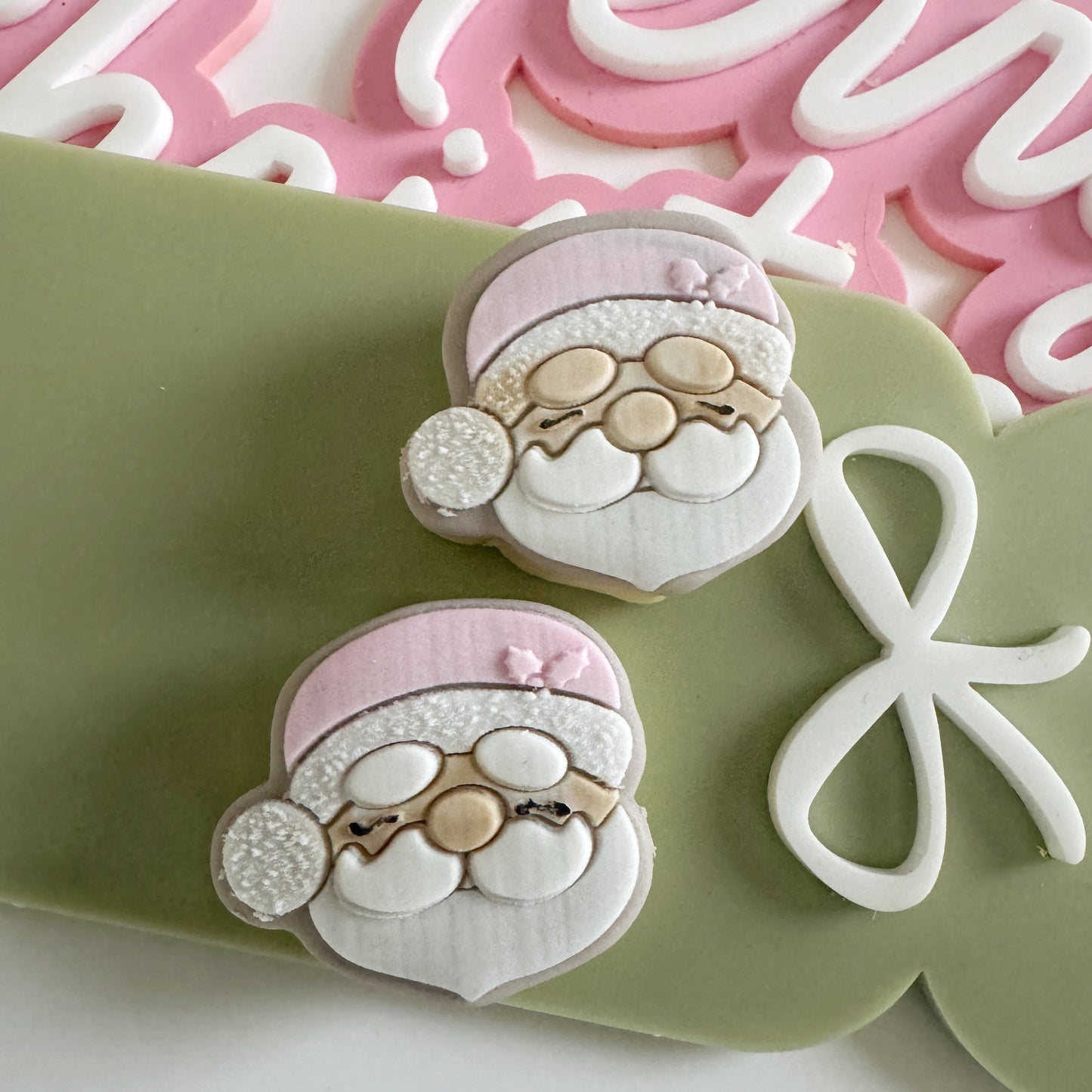 Petite Santa Cookie Stamp & Cutters