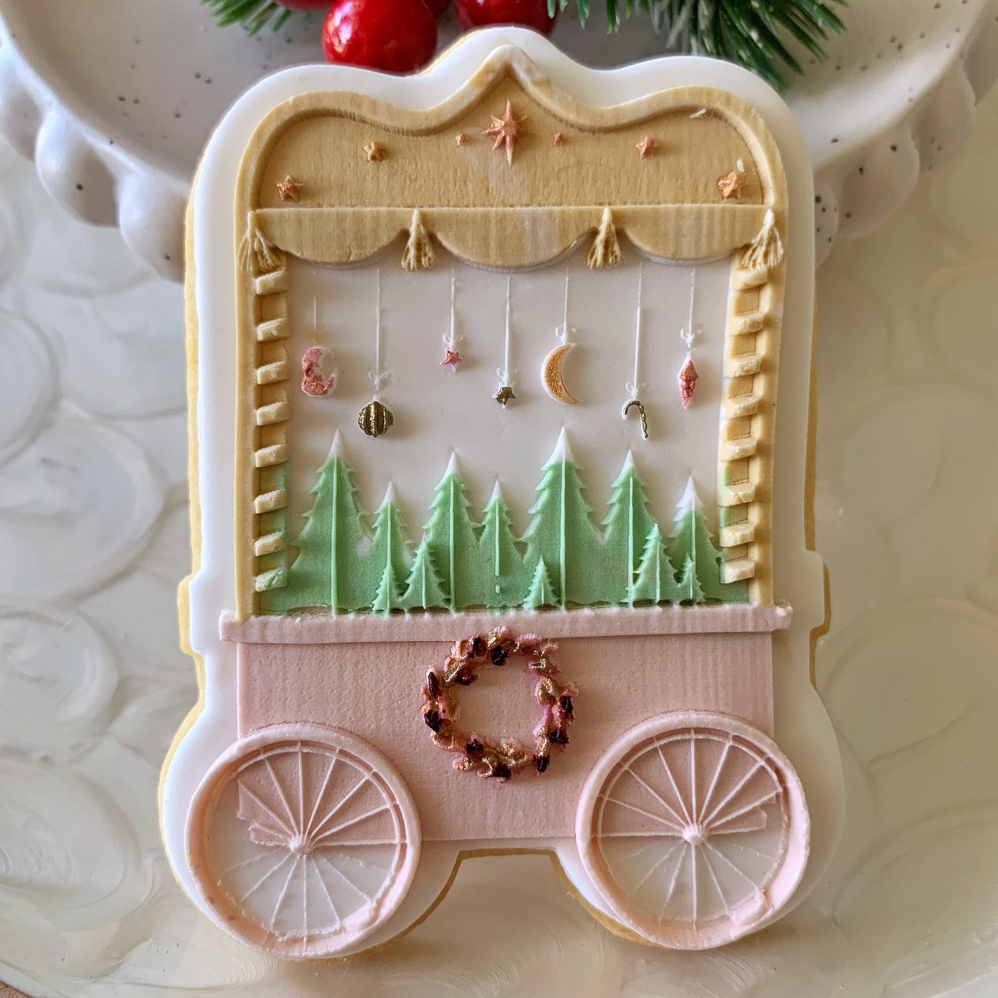 Standard Christmas Stage Cookie Stamp & Cutter