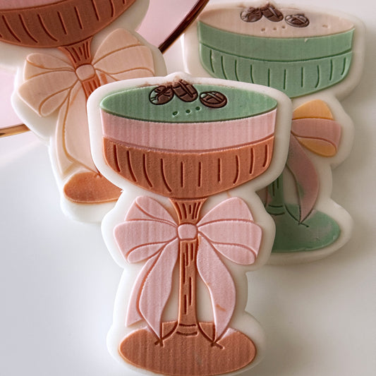 Espresso Martini Cookie Stamp & Cutter