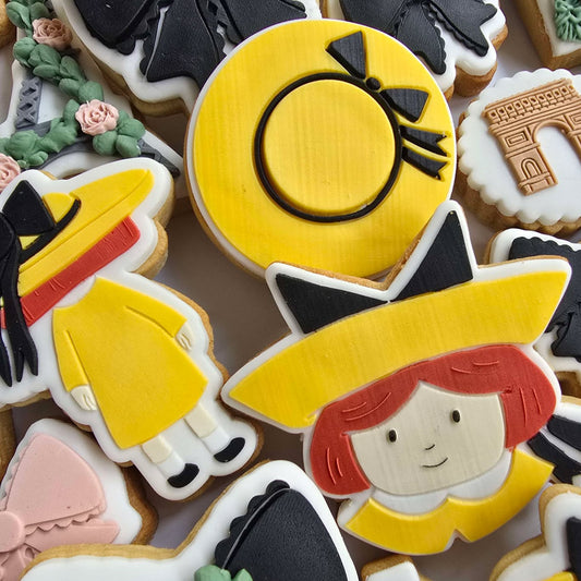 Madeline Hat Cookie Stamp & Cutter