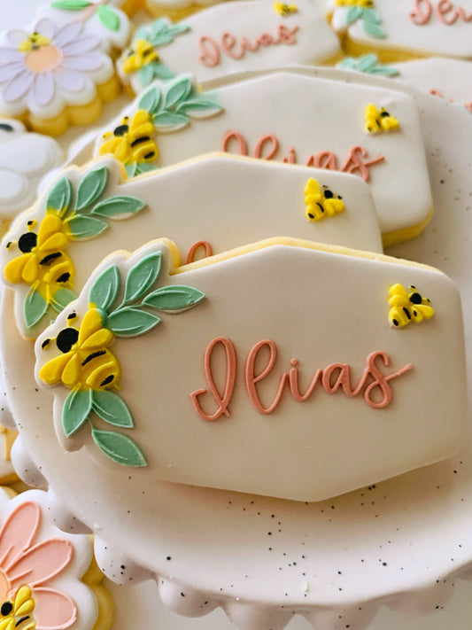 Personalised Name Bee Stamp & Cutter