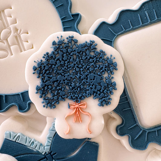 Mini Baby Breath Cookie Stamp & Cutter