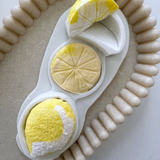 Lemon Silicone Mould Set Cutters only