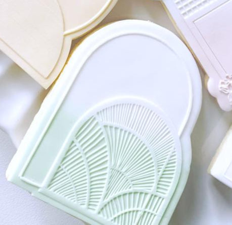 Boho Double Arch Cookie Stamp & Cutter