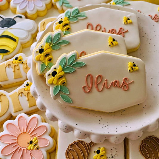 Personalised Name Bee Stamp & Cutter