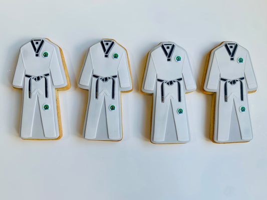 Taekwondo Uniform Cookie Stamp & Cutter