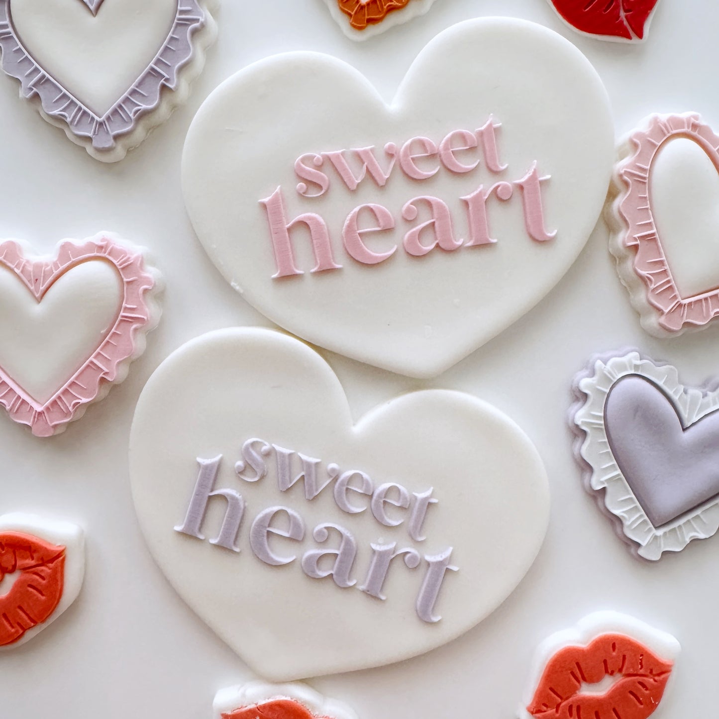 Sweet Heart Cookie Stamp