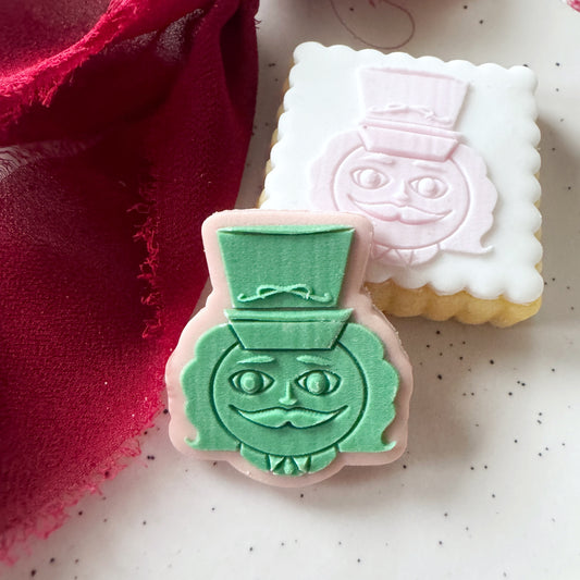 Petite Nutcracker Cookie Stamp & Cutter