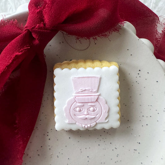 Petite Nutcracker Cookie Stamp & Cutter
