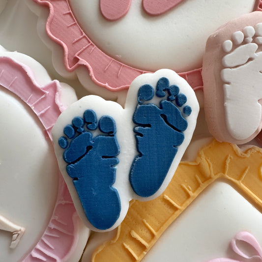 Mini Baby feet Cookie Stamp & Cutte