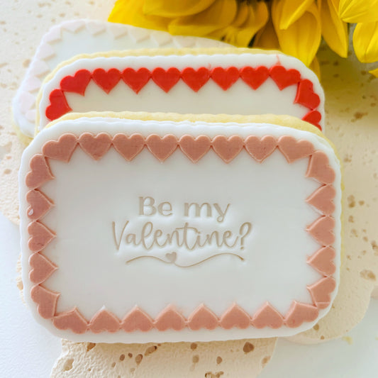Be My Valentine Impression Stamp