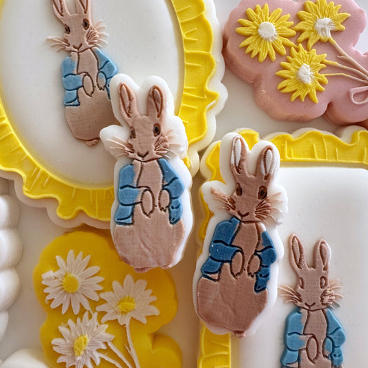 Mini Peter Rabbit Cookie Stamp & Cutter