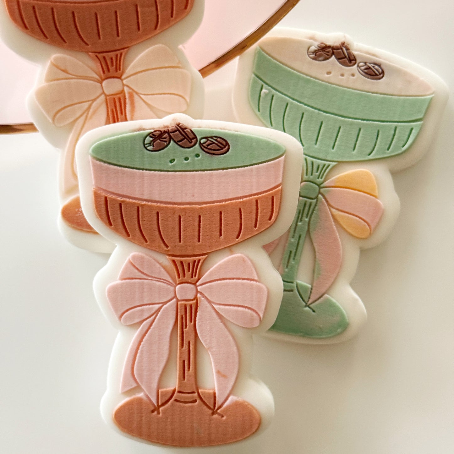 Espresso Martini Cookie Stamp & Cutter