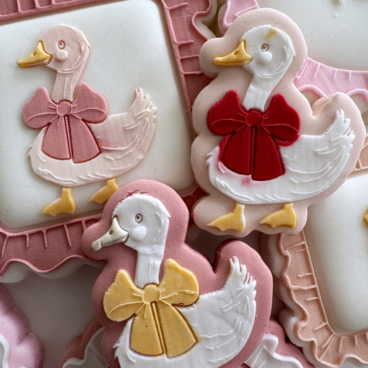 Mini Duck Cookie Stamp & Cutter