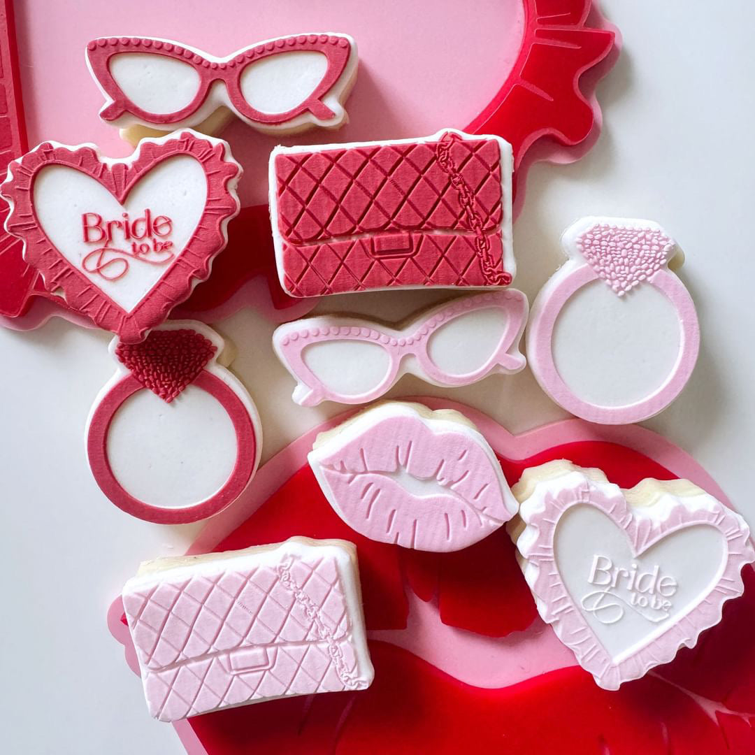 5cm Mini Lips Cookie Stamps & Cutter