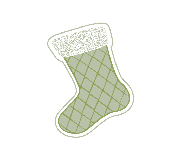 Petite Christmas Stocking Stamp & Cutter