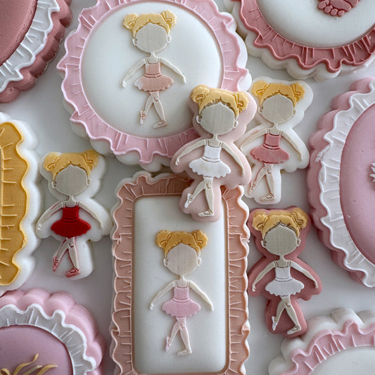 Mini Ballerina Cookie Stamp & Cutte