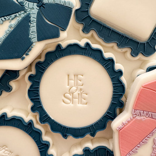 He or She Impression Stamp