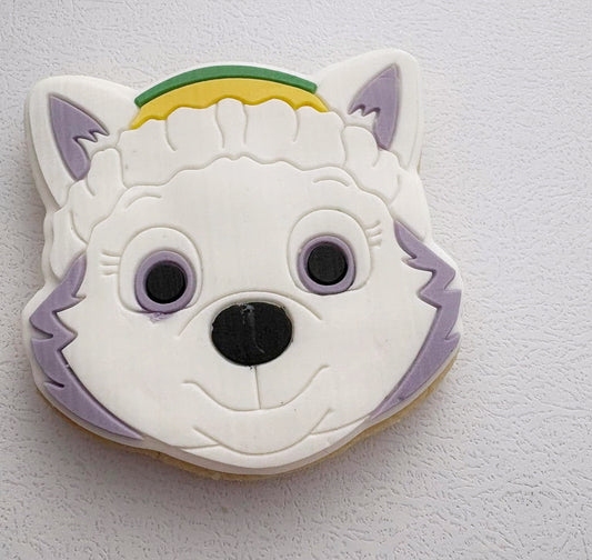 Paw Patrol Everest Cookie Stamp & Cutter