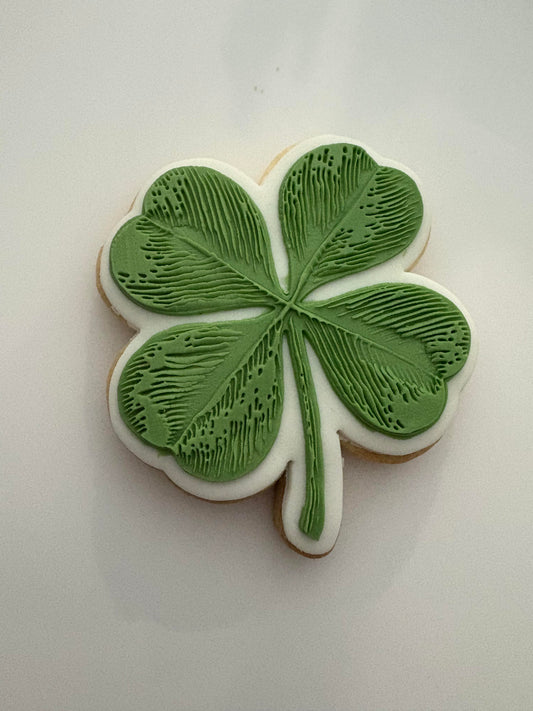 4 Leaf Clover Cookie Stamp & Cutter