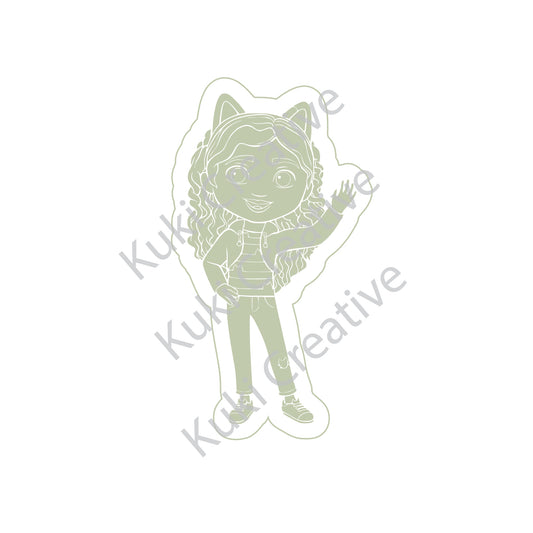 Gabby Cookie Stamp & Cutter