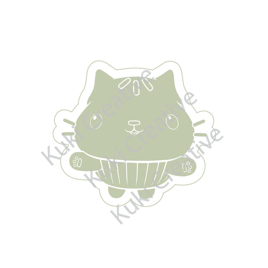 Gabby Dollhouse Cakey Cookie Stamp & Cutter