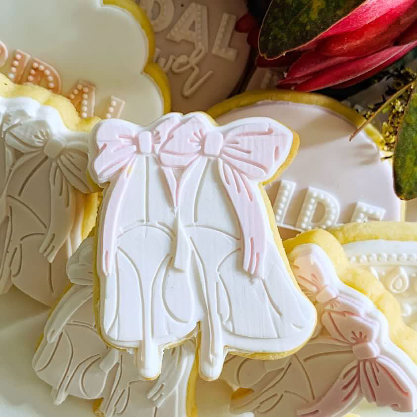 Small Bride Heel Cookie Stamp & Cutter