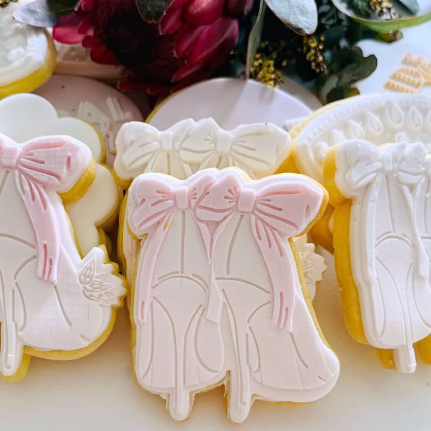 Small Bride Heel Cookie Stamp & Cutter