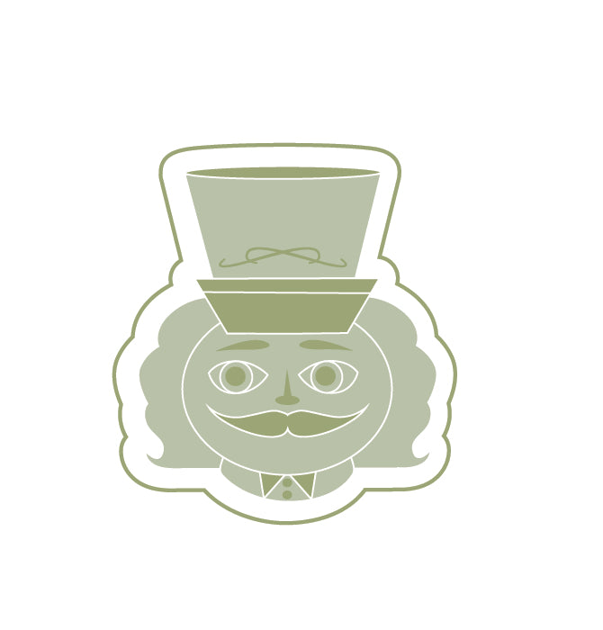 Petite Nutcracker Cookie Stamp & Cutter