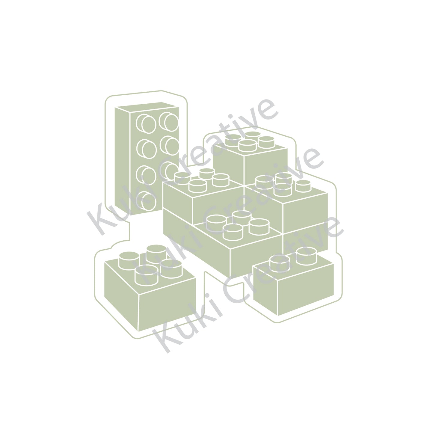 Block Cookie Stamp & Cutter