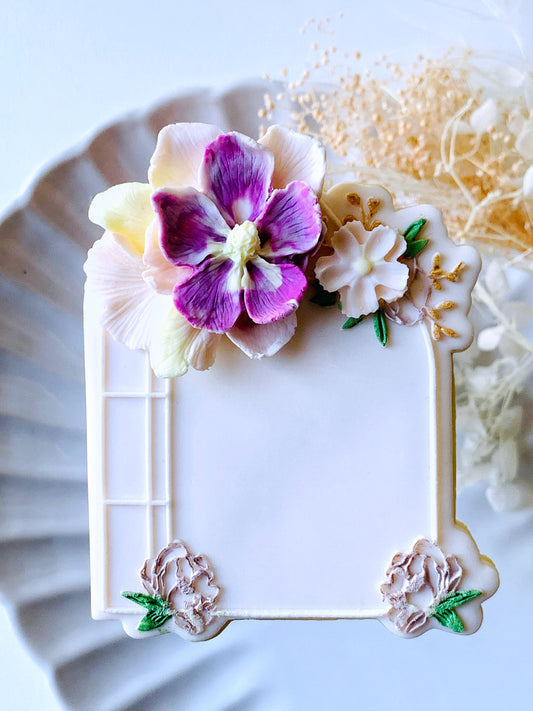 SALE - Georgiana Arch Cookie Stamp and Cutter