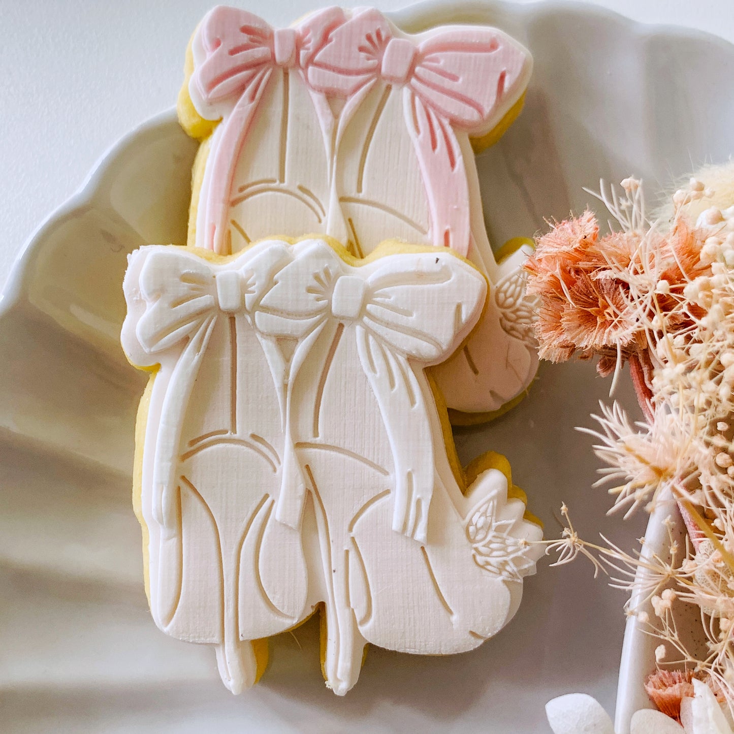 Small Bride Heel Cookie Stamp & Cutter
