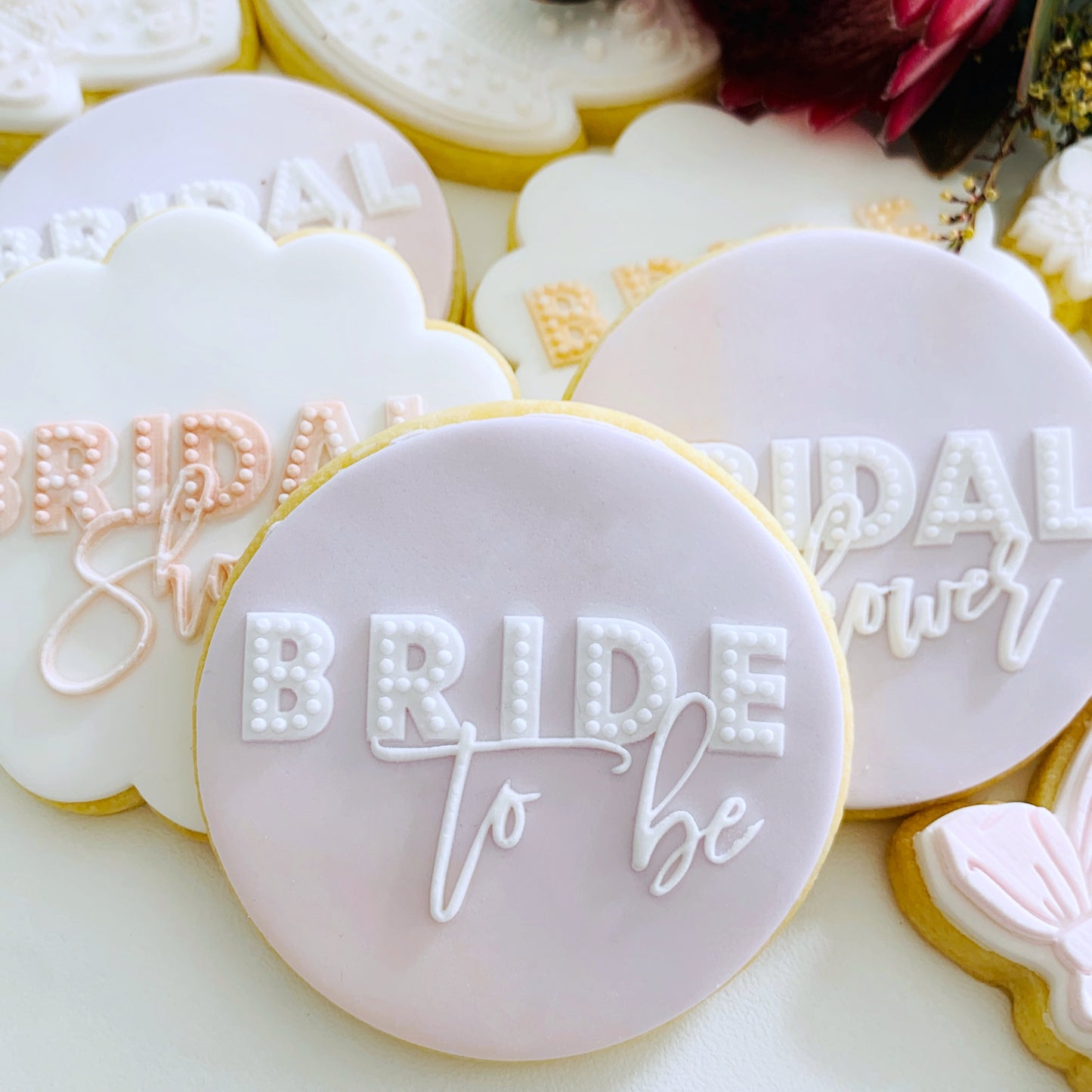 Small Glam Bride To Be Cookie Stamp