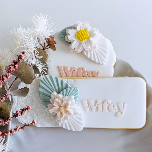 SALE - Small Wifey Cookie Stamp