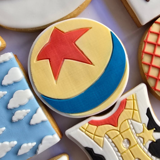 Star Ball Cookie Stamp & Cutter