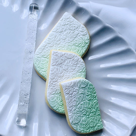Monstera Leaf Pattern Acrylic Rolling Pins