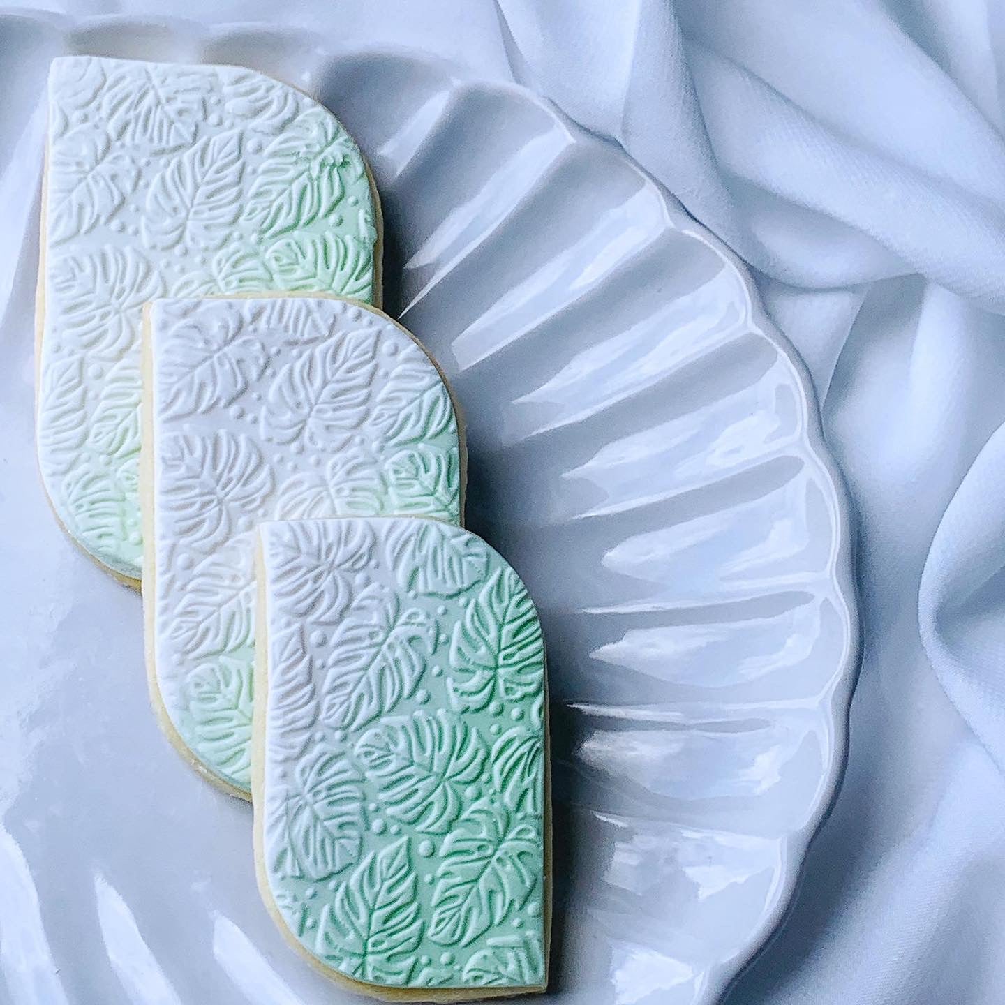 Monstera Leaf Pattern Acrylic Rolling Pins