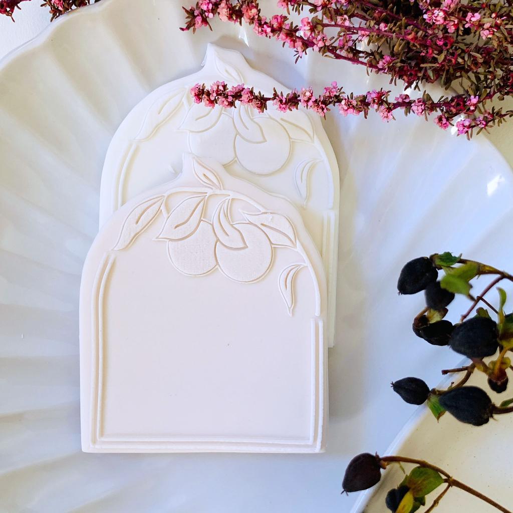 Fruit Vine Arch Cookie Stamp & Cutter