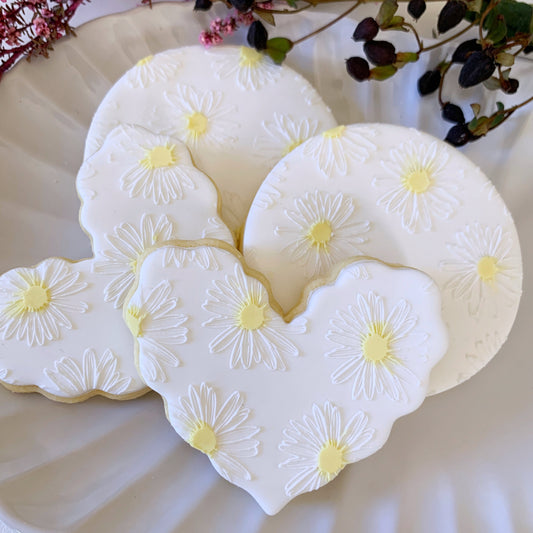 Daisy Pattern Cookie Stamp
