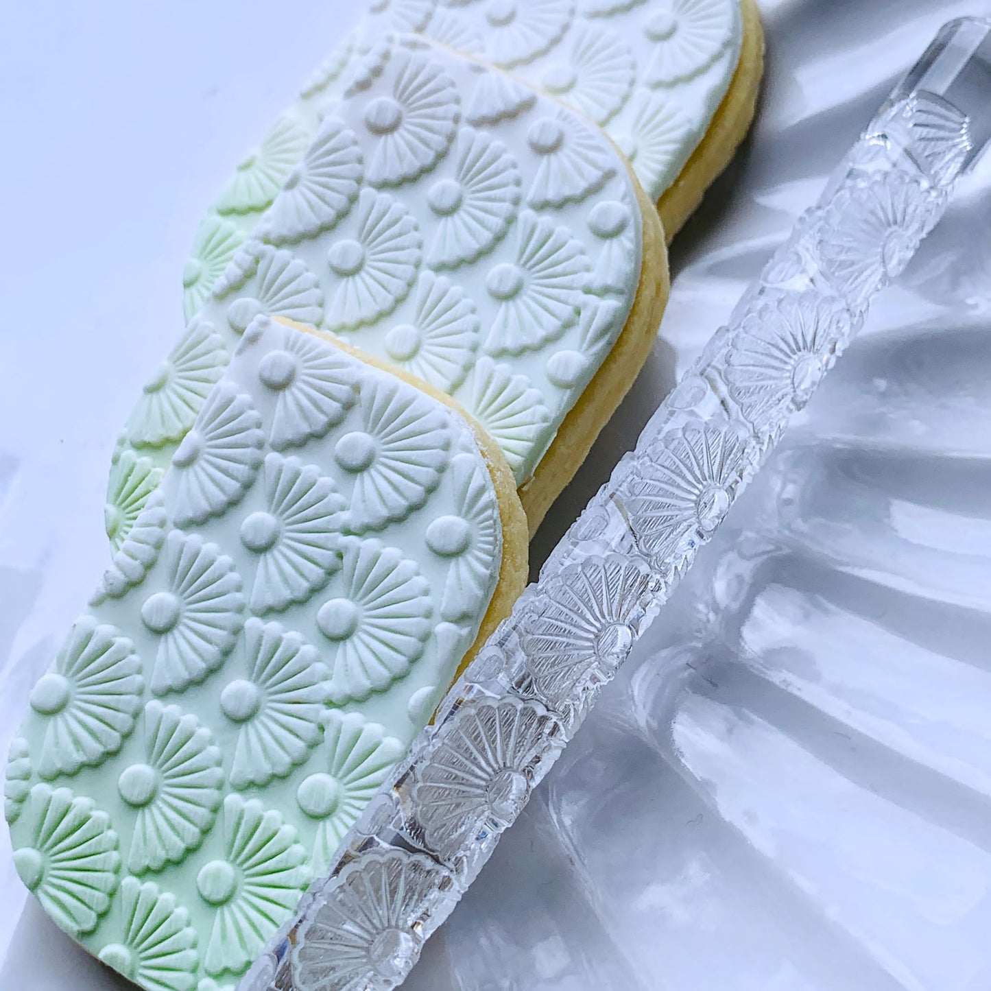 Fan Pattern Acrylic Rolling Pins