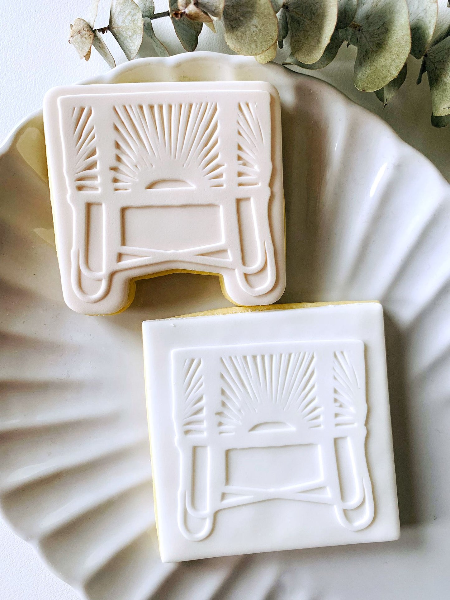 Bassinet Cookie Stamp and Cutter