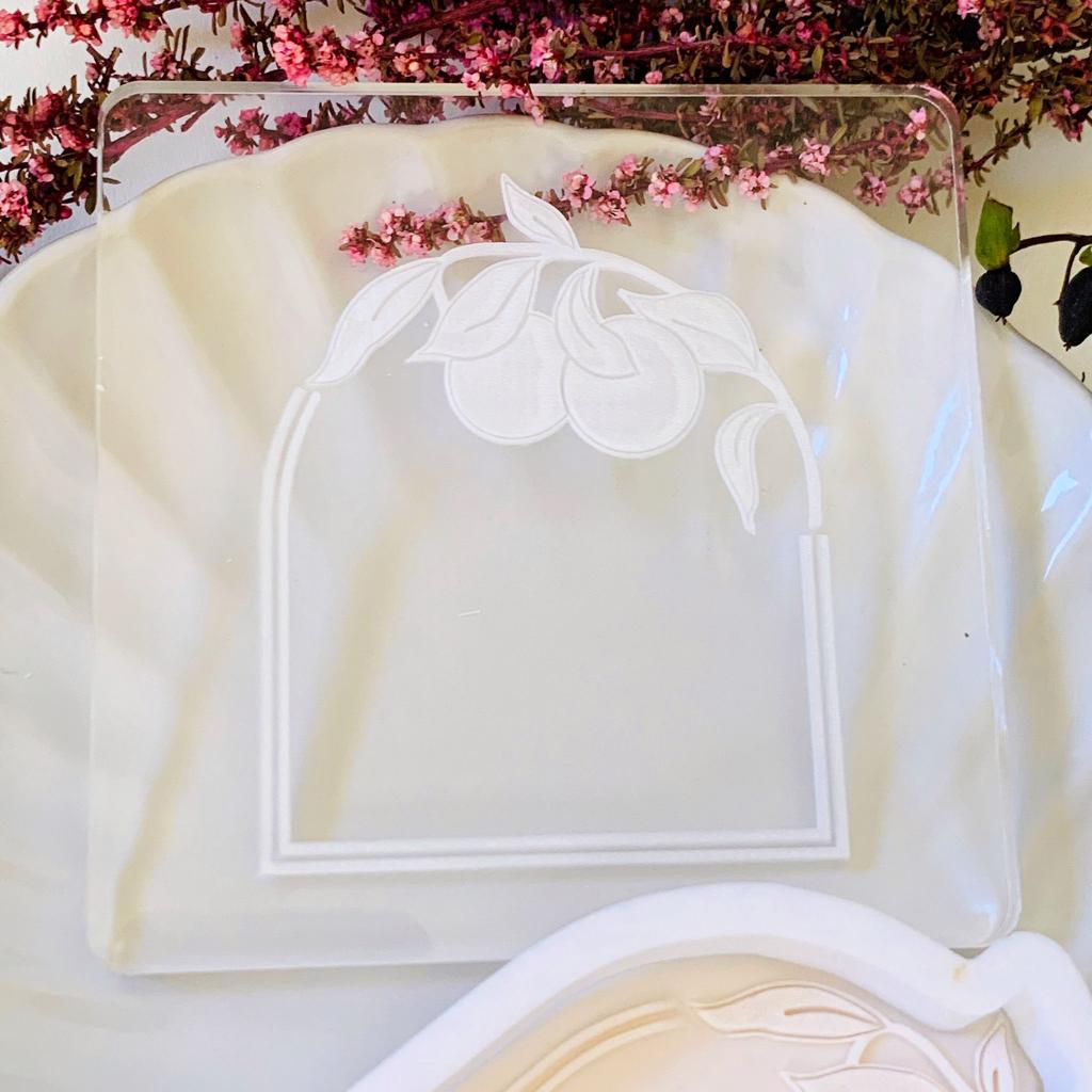 Fruit Vine Arch Cookie Stamp & Cutter